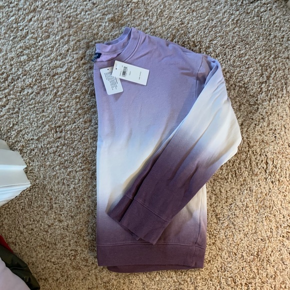 NWT Splendid Purple Ombré sweater S - Picture 2 of 5